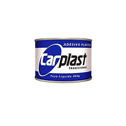 CARPLAST MASSA PLASTICA CINZA 400GR - Acroncolor