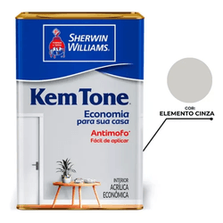 KEM TONE FOSCO ELEMENTO CINZA 18L - Acroncolor