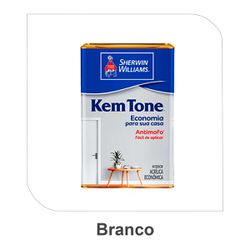 KEM TONE FOSCO BRANCO 18L - Acroncolor