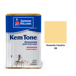 KEM TONE FOSCO AMARELO CANARIO 18L - Acroncolor