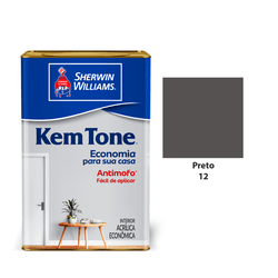 KEM TONE FOSCO PRETO 18L - Acroncolor