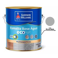 ESMALTE BASE D AGUA BRILHANTE PLATINA 3,6L - Acroncolor