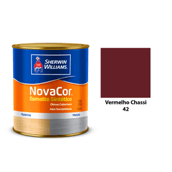 ESMALTE NOVACOR BRILHANTE VERMELHO CHASSI 900ML - Acroncolor