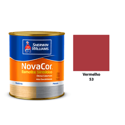 ESMALTE NOVACOR BRILHANTE VERMELHO 900ML - Acroncolor