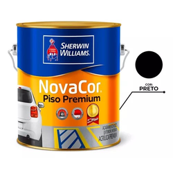 NOVACOR PISO PREMIUM PRETO 900ML - Acroncolor