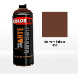 COLORGIN ARTE URBANA MARROM TABACO - Acroncolor