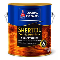 VERNIZ SHERTOL BRILHANTE INCOLOR 3,6L SW - Acroncolor