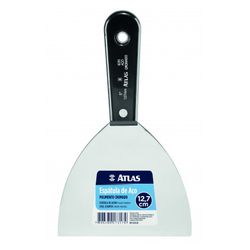 ESPATULA DE AÇO POLIDO CROMADO 12,5CM - Acroncolor