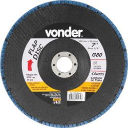 VONDER DISCO FLAP CONICO 7