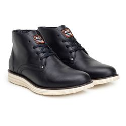 Bota Masculina De Couro Classic Act Footwear Preto - ACT Footwear