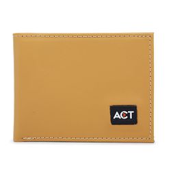 Carteira em Couro Act Footwear - Milho - ACT Footwear