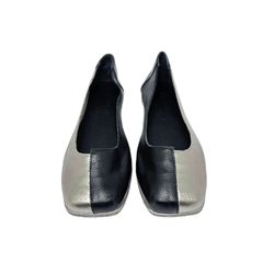 Sapatilha Melinda - Preta com Pewter - A de Acessórios | Sapatos Femininos