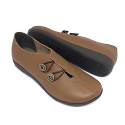 Sapatilha Luna - Camel - A de Acessórios | Sapatos Femininos