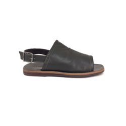 Sandália Rasteira Isis - Musgo - A de Acessórios | Sapatos Femininos