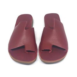 Rasteira Lis - Carmim - A de Acessórios | Sapatos Femininos