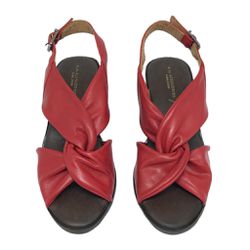 Sandália Rita - Carmim - A de Acessórios | Sapatos Femininos