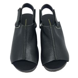 Sandália Anabela - preta - A de Acessórios | Sapatos Femininos