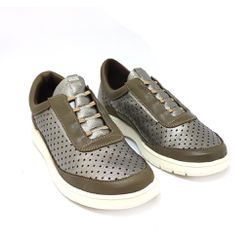 Tênis Cléo - Pewter com kiwi - A de Acessórios | Sapatos Femininos