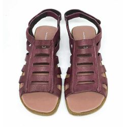 Sandália Rasteira Amanda - Açaí - A de Acessórios | Sapatos Femininos
