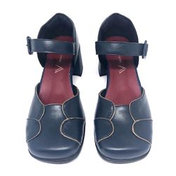 Sapato Marina -Marinho com fendi - A de Acessórios | Sapatos Femininos