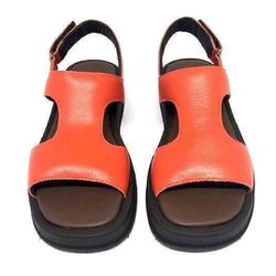 Sandália Aiko - Laranja - A de Acessórios | Sapatos Femininos