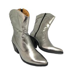 Bota Megan - Metal Onix - A de Acessórios | Sapatos Femininos
