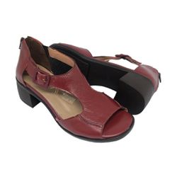 Sandália Miranda - Carmim - A de Acessórios | Sapatos Femininos