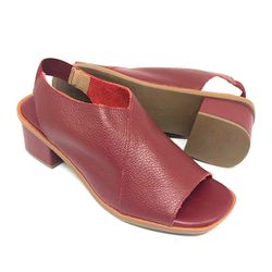 Sandália Deise - Burgundy - A de Acessórios | Sapatos Femininos