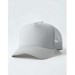 Boné Truker de Tela Cinza - bnetruckercinza - Adrenalina Drop