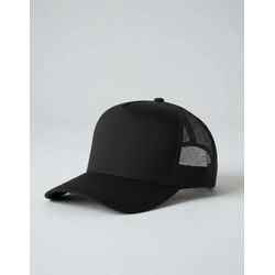 Boné Truker de Tela Preto - bnetrukerpreto - Adrenalina Drop