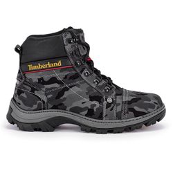 Bota Masculina Adventure Camuflada Cinza - Adventure Shoes | Loja Especializada em Calçados Adventure