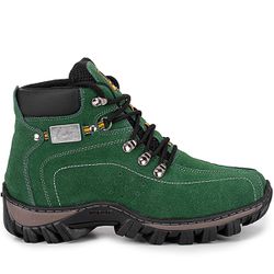 Bota Masculina Adventure Verde em Couro - Adventure Shoes | Loja Especializada em Calçados Adventure