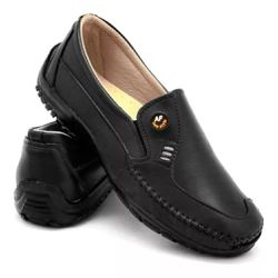 Sapatilha Mocassim Em Couro - 350 Preto - AF new style