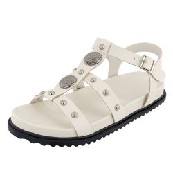 Papete Dubai Ajuste Metal Boho OffWhite - Agnes Veronez