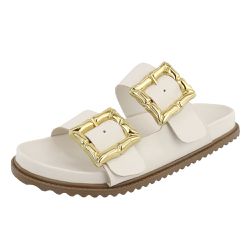 Papete Grécia Tira Ajustável OffWhite - Agnes Veronez