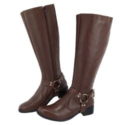 Bota Montaria Kansas Ridding Cabresto Removível Ch... - Agnes Veronez
