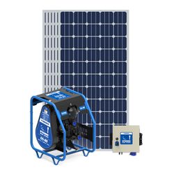 BOMBA SOLAR DS-80 C/ QUADRO DE COMANDO C/ PAINEIS - CANAL BOMBAS