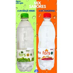 MIX SABORES MAÇÃ VERDE E TANGERINA - 6 unidades: Á... - ÁGUA COM SABOR DISTRIBUIDORA