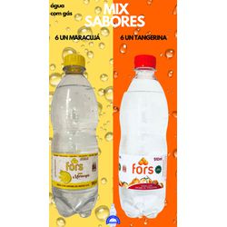MIX SABORES MARACUJÁ E TANGERINA- 6 unidades: Água... - ÁGUA COM SABOR DISTRIBUIDORA