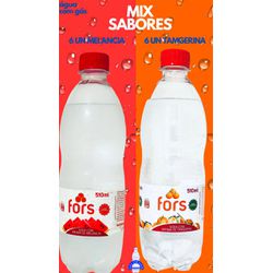 MIX SABORES MELANCIA E TANGERINA -6 unidades: Água... - ÁGUA COM SABOR DISTRIBUIDORA