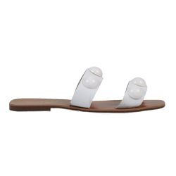 Sandália Rasteira Blow - Branc... - ÁINE STORE