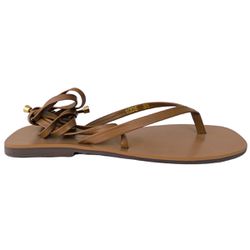 Sandália Rasteira Gladiadora E... - ÁINE STORE
