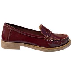 Sapato Mocassim Berna - Vinho - ÁINE STORE