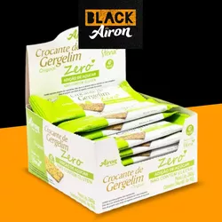 Crocante de Gergelim Original 240g (contém 24 unid... - AIRON