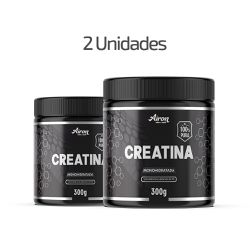 Combo 2 x Creatinas Monohidratada AIRON Pote 300g - AIRON