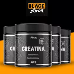 Combo 4 x Creatinas Monohidratada AIRON Pote 300g ... - AIRON