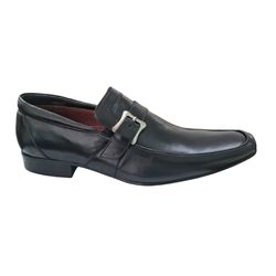 LOAFER PRETO COM FIVELA - 312215 - Albanese Studio