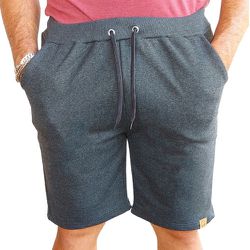 Bermuda Masculina Moletom Leve Com Elástico Cordão... - ALIARTE CONFECÇÕES
