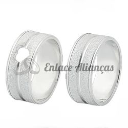 Alianças De Prata - JHR-0005 - Alianças Zap