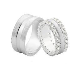 Alianças De Prata - JHR-0021 - Alianças Zap